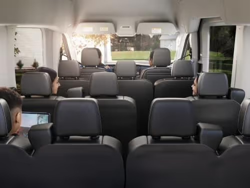 Passenger Van Interior